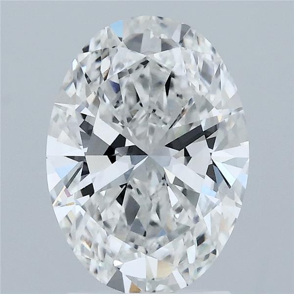 2ct Oval E VS2 Lab Created Diamond
