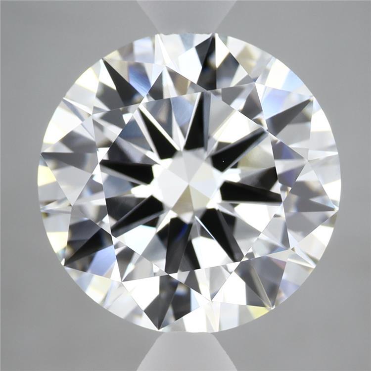 6.04ct Round F VVS2 Lab Created Diamond