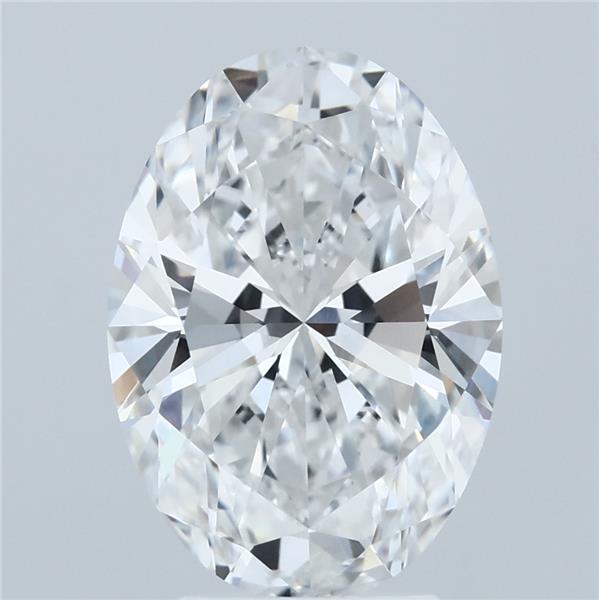 4.01ct Oval E VVS1 Lab Created Diamond