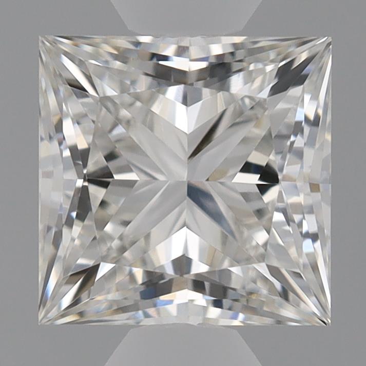 0.76ct Princess G VVS1 Lab Created Diamond