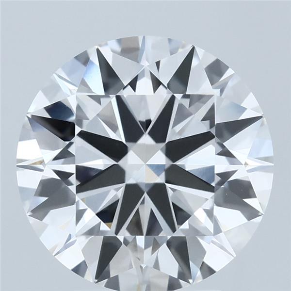 3.55ct Round F VVS2 Lab Created Diamond