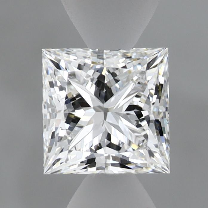 0.93ct Princess D VVS2 Lab Created Diamond