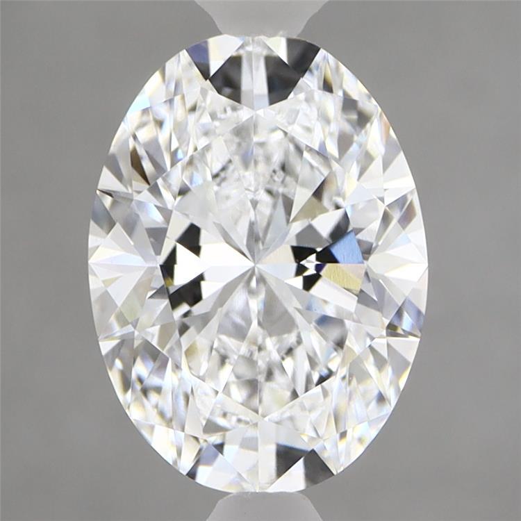 2.08ct Oval D VVS2 Lab Created Diamond