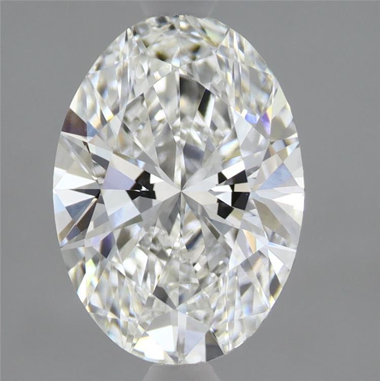 2.08ct Oval E IF Lab Created Diamond