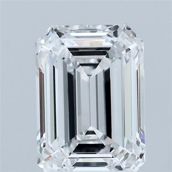 1.9ct Emerald D VVS2 Lab Created Diamond