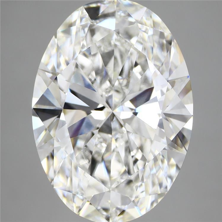 7.28ct Oval E VVS2 Lab Created Diamond