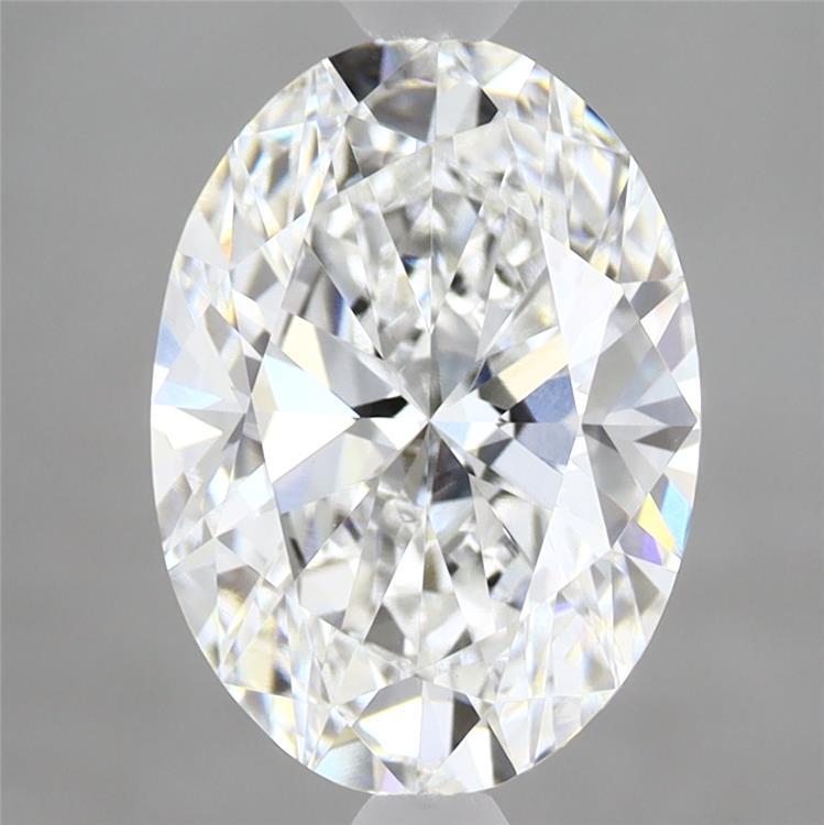2.78ct Oval D VVS2 Lab Created Diamond