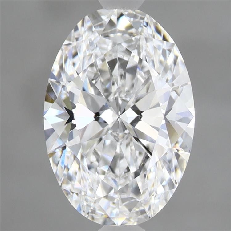 2.04ct Oval D VVS2 Lab Created Diamond