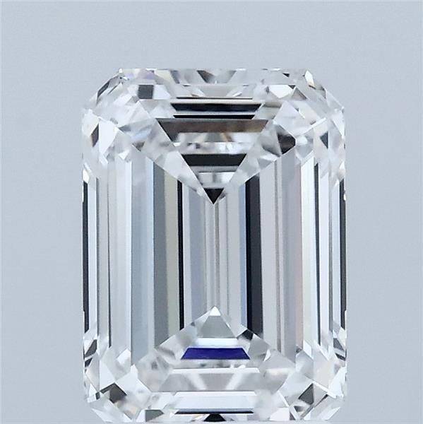 2.06ct Emerald D VVS2 Lab Created Diamond