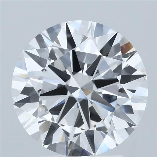 3.05ct Round E VVS2 Lab Created Diamond