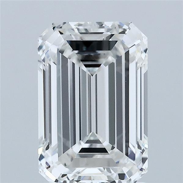 2.07ct Emerald E VVS2 Lab Created Diamond