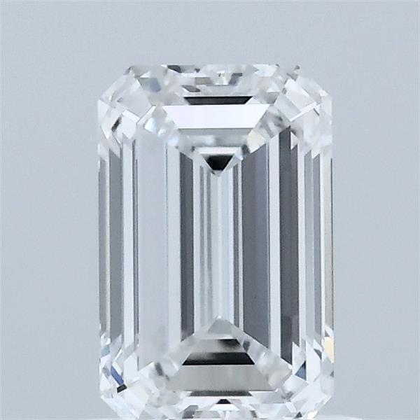 1.1ct Emerald D VVS2 Lab Created Diamond