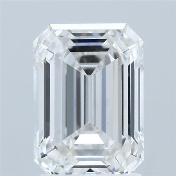2.24ct Emerald E VS1 Lab Created Diamond