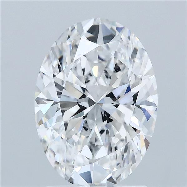 2.02ct Oval D VVS2 Lab Created Diamond