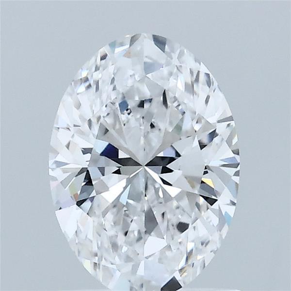 1.07ct Oval D VVS2 Lab Created Diamond