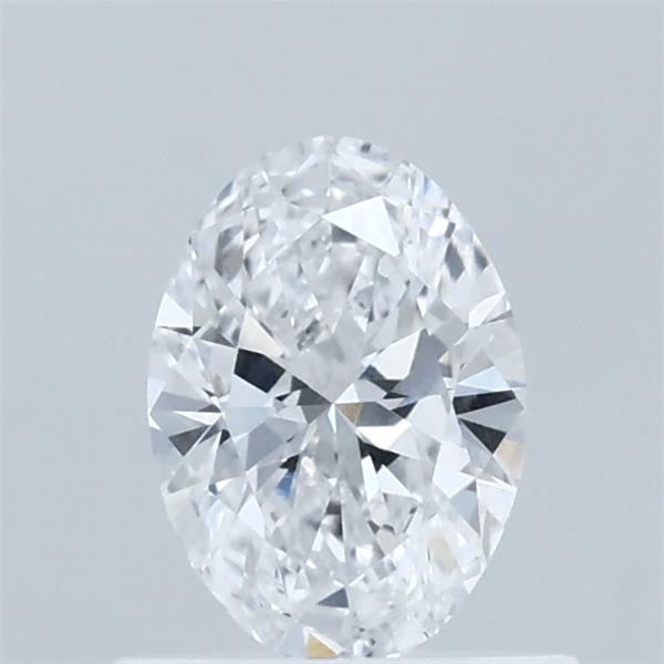 0.59ct Oval D VVS2 Lab Created Diamond