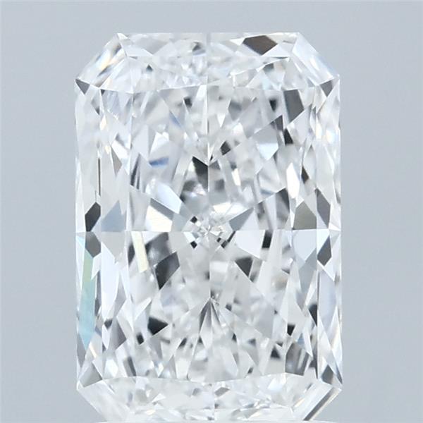 1.6ct Radiant D VVS2 Lab Created Diamond