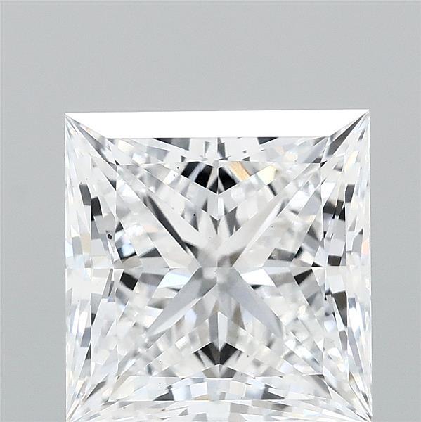4.02ct Princess D VS1 Lab Created Diamond