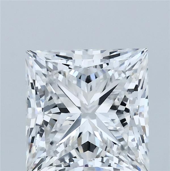 2.76ct Princess E VS1 Lab Created Diamond
