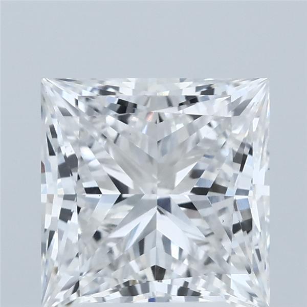 3.02ct Princess E VS1 Lab Created Diamond