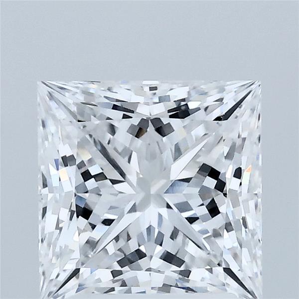 2.05ct Princess D VVS2 Lab Created Diamond