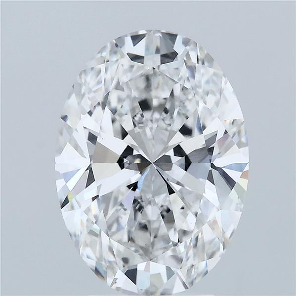 4.01ct Oval E VS1 Lab Created Diamond