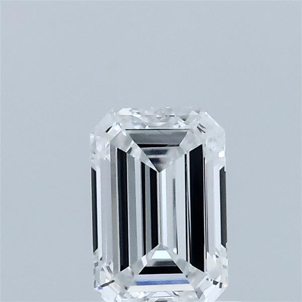 0.53ct Emerald D VVS2 Lab Created Diamond