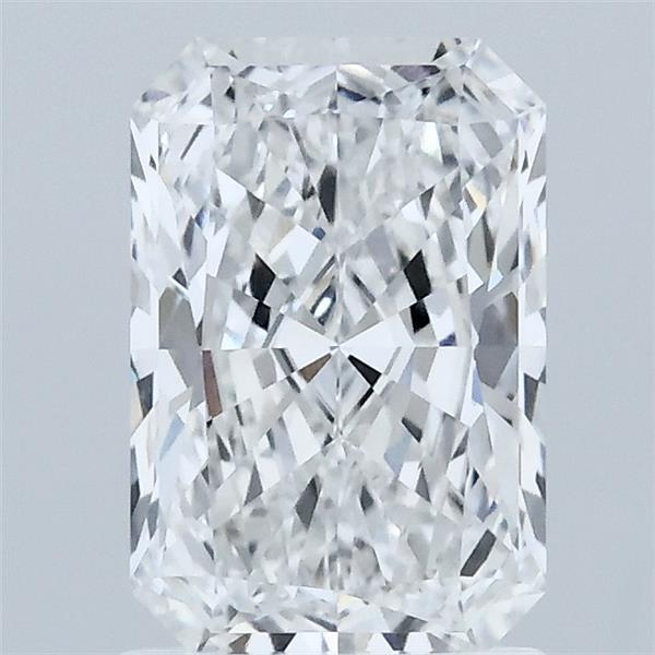 1.53ct Radiant D VVS2 Lab Created Diamond