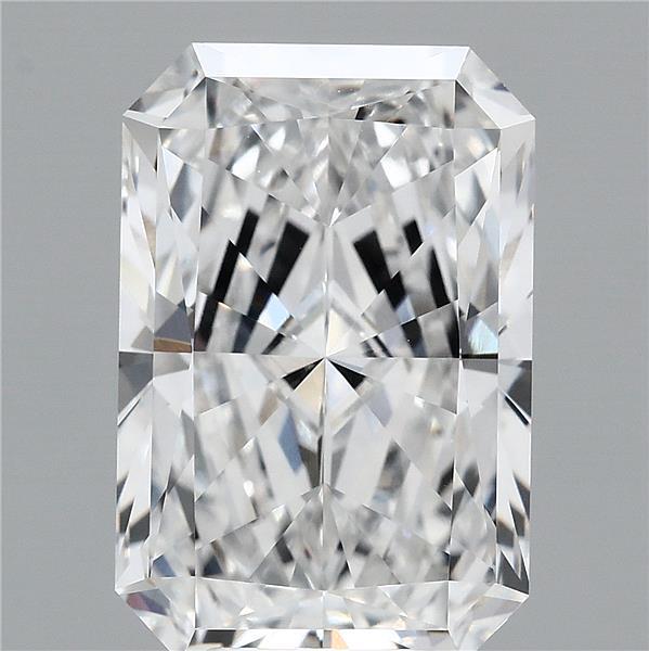 7.07ct Radiant E IF Lab Created Diamond