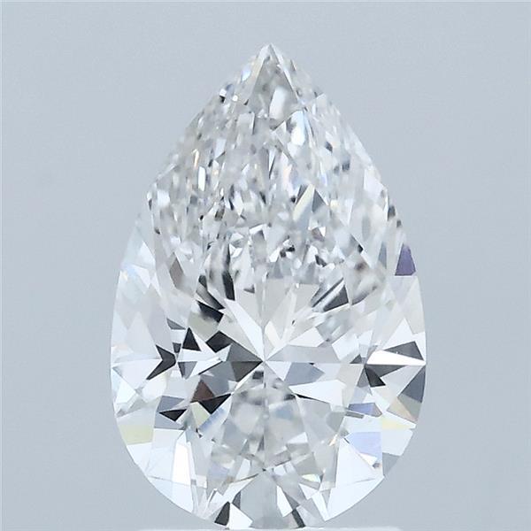 1.58ct Pear F VVS1 Lab Created Diamond