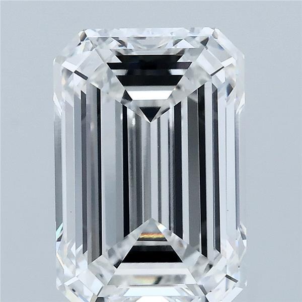 4.02ct Emerald E VVS2 Lab Created Diamond