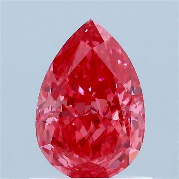 1.02ct Pear FANCY VIVID PINK VVS2 Lab Created Diamond