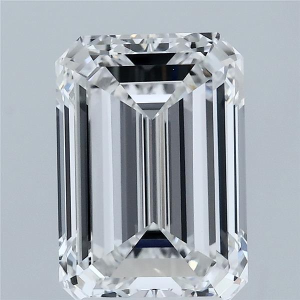 3ct Emerald E VVS1 Lab Created Diamond