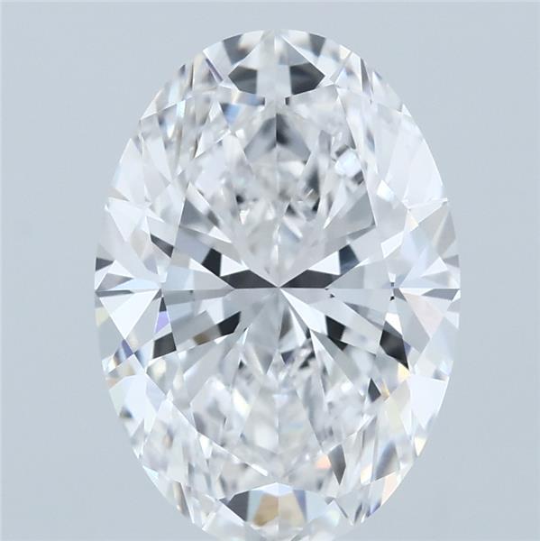 3.02ct Oval E VVS1 Lab Created Diamond