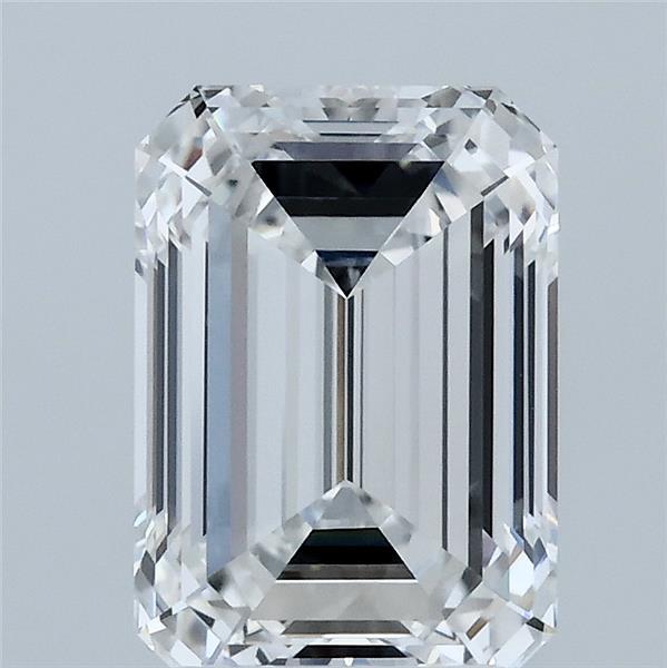 2.59ct Emerald E VVS1 Lab Created Diamond