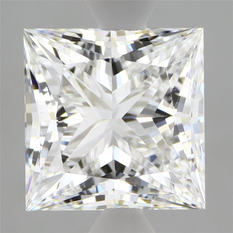 2.97ct Princess E VVS2 Lab Created Diamond