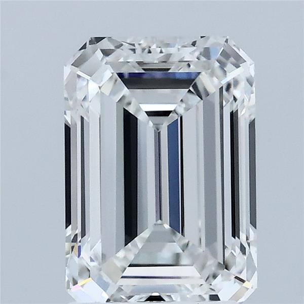 1.92ct Emerald E VVS2 Lab Created Diamond