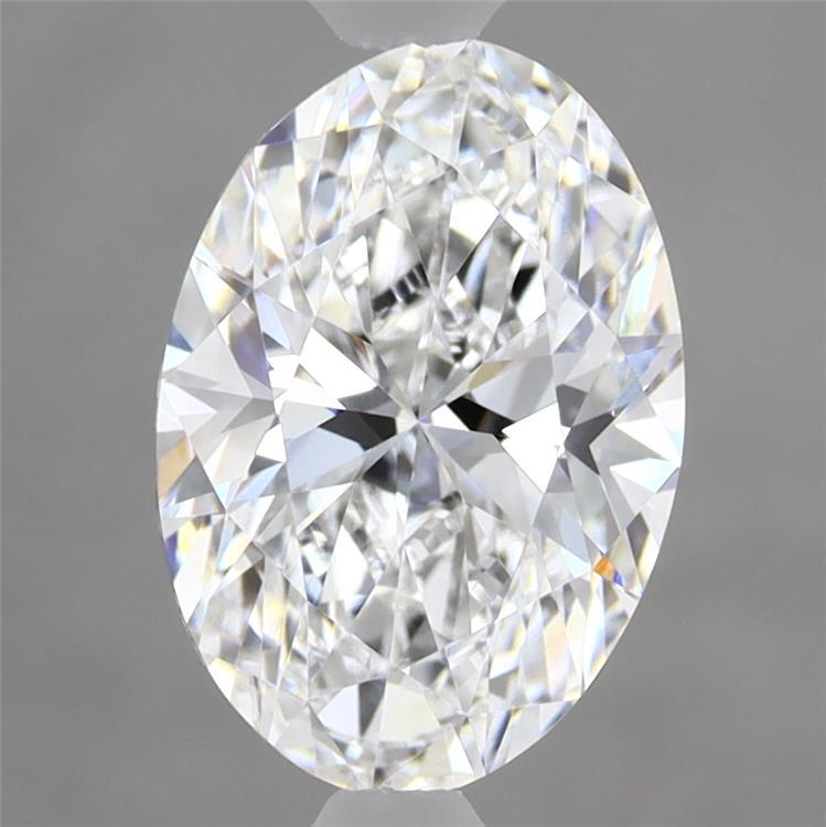 2.1ct Oval D VVS2 Lab Created Diamond