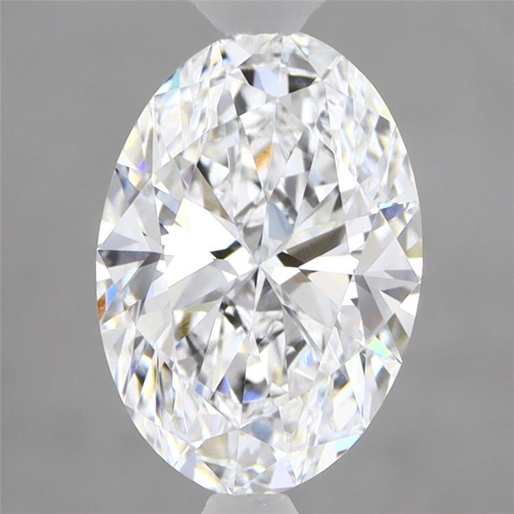 2.06ct Oval D VVS2 Lab Created Diamond