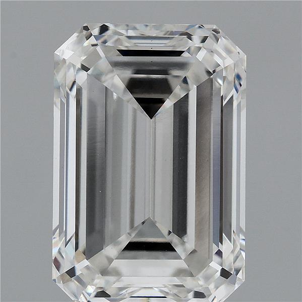8.03ct Emerald F VVS2 Lab Created Diamond