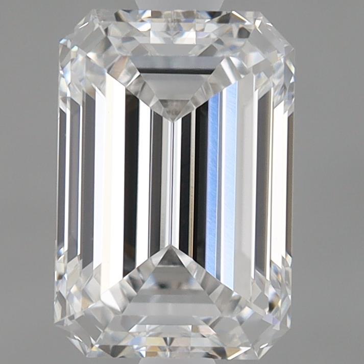 0.94ct Emerald E VVS2 Lab Created Diamond