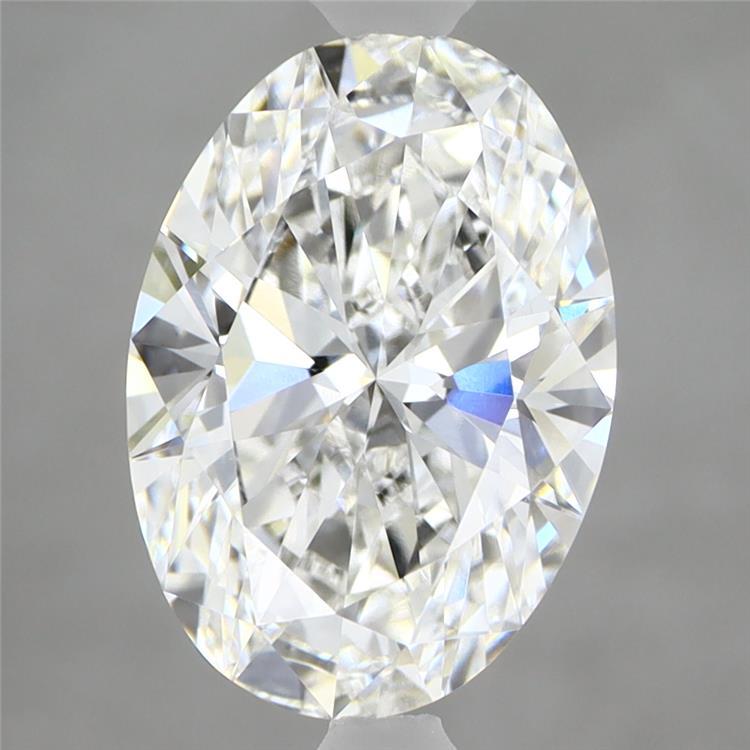 3.02ct Oval E VVS2 Lab Created Diamond