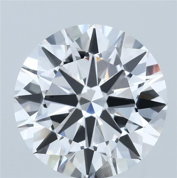4ct Round D VVS2 Lab Created Diamond