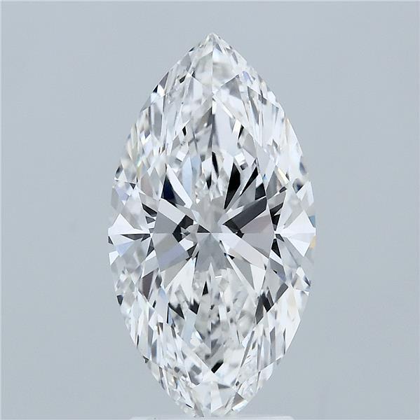3.06ct Marquise F VVS2 Lab Created Diamond