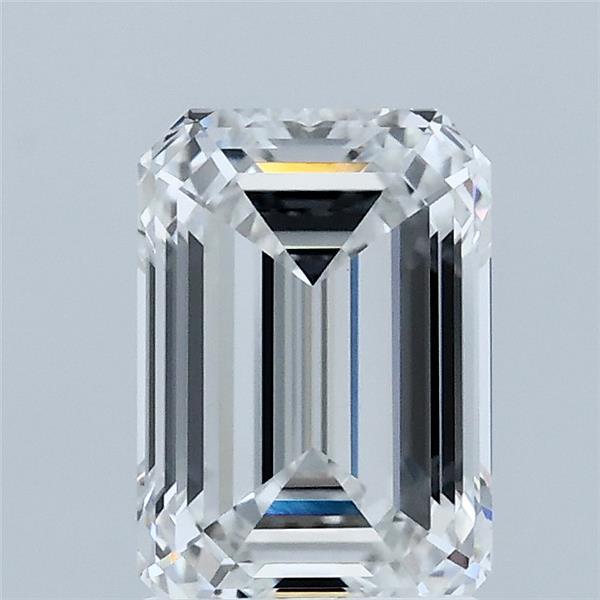 1.58ct Emerald E VVS2 Lab Created Diamond