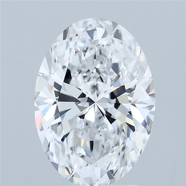 2.05ct Oval D VS1 Lab Created Diamond