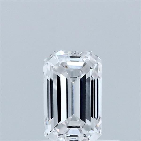 0.56ct Emerald D VVS2 Lab Created Diamond