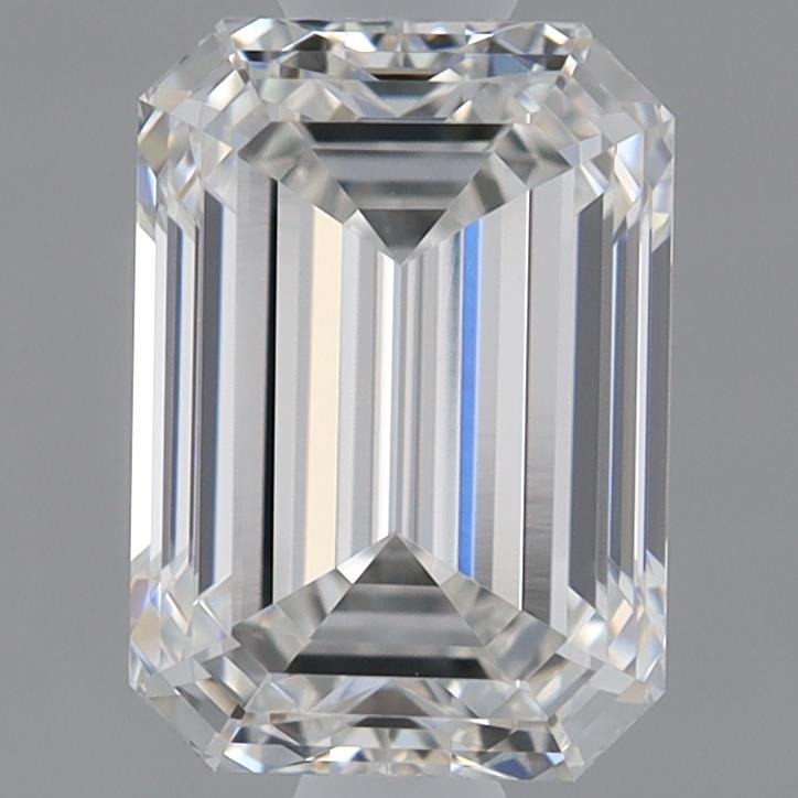 0.96ct Emerald F VVS1 Lab Created Diamond