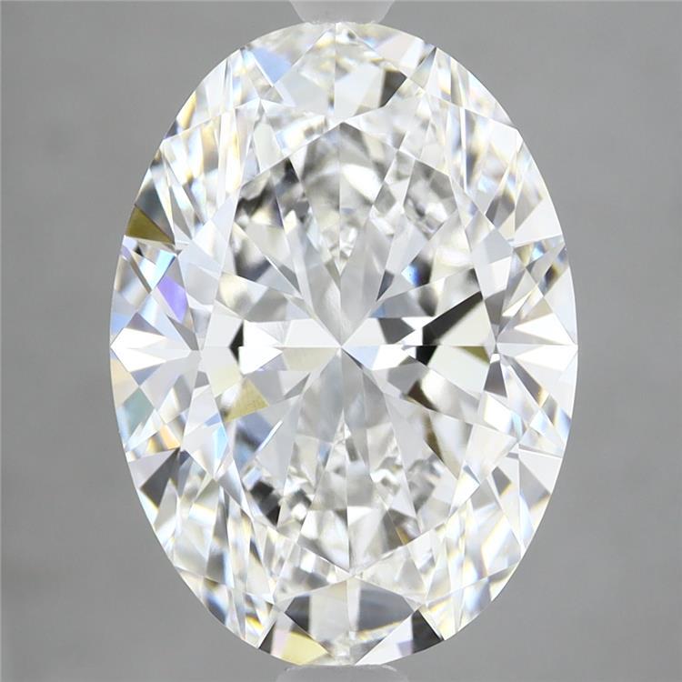 5ct Oval E VVS2 Lab Created Diamond