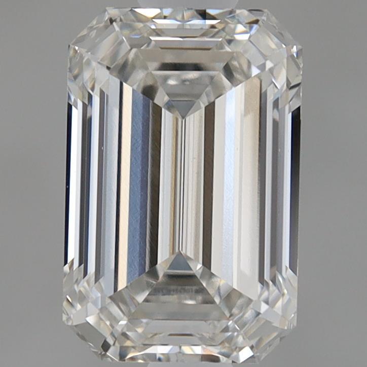 0.94ct Emerald F VS1 Lab Created Diamond